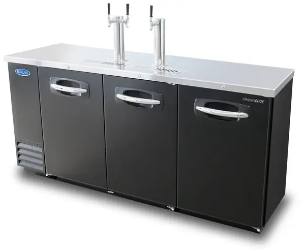 Nor-Lake AdvantEDGE NLDD79, 79-inch Direct Draw Beer Cooler W/Adjustable Temperature Control