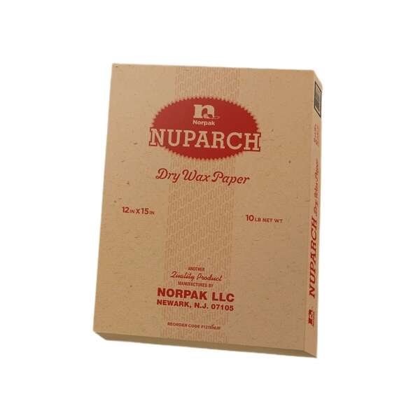 Norpak F1215NUP, 12x15-Inch Dry Wax Paper Sheets, 5 Packs/CS