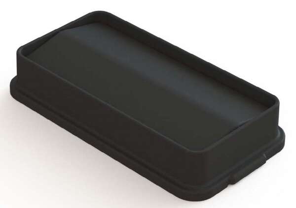 O'Cedar Swing Lid for O'Cedar Commercial 23 Gal. Slim Container, Black