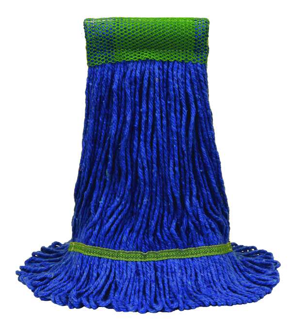 O'Cedar Commercial Large MaxiClean Loop-End Mop, Blue