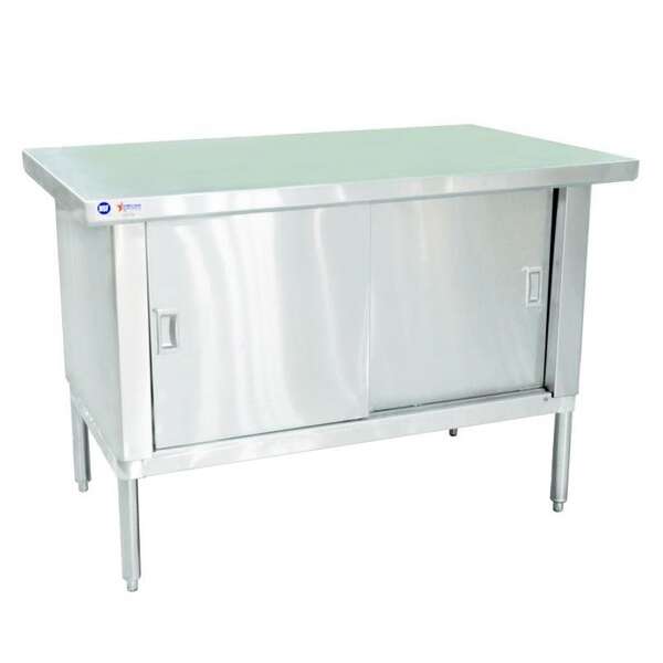 Omcan 24397, 30x48-inch 430 Stainless Steel Knock-Down Work Table