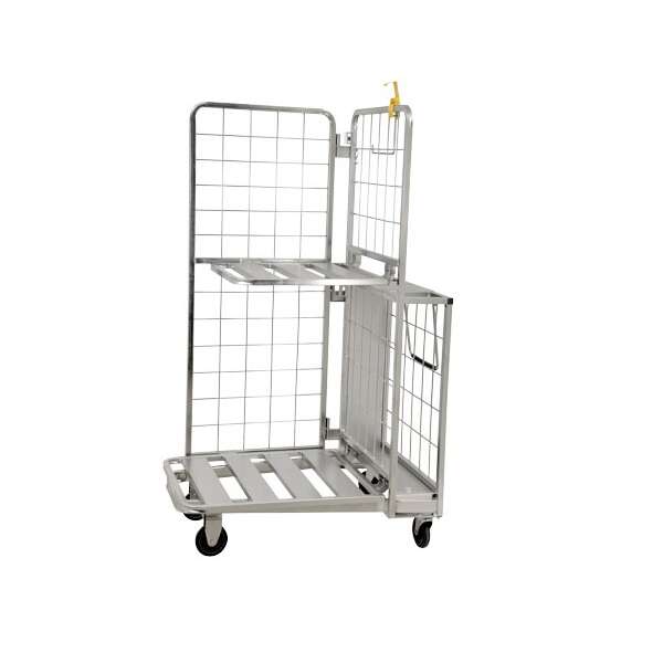 Omcan 45588, 61-inch Galvanized Stocking Cart