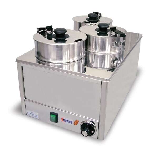 Omcan FW-TW-0016, 15.75-inch Stainless Steel Food Steamer