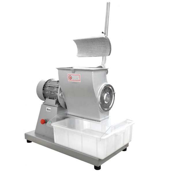 Omcan GR-IT-2983-B, 25-inch Stainless Steel Electric Cheese Grater for Hard Cheese