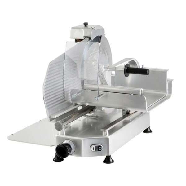 Omcan MS-IT-0330-CE, 13-inch Blade Anodized Aluminum Belt-Driven Meat Slicer