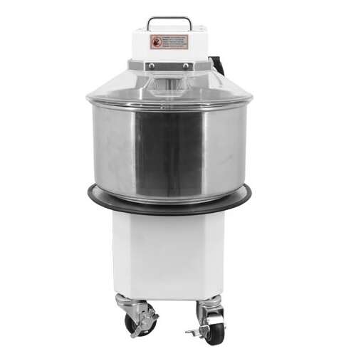 Omcan MX-IT-0020-R, 22 Qt Stainless Steel Spiral Mixer with Removable Bowl
