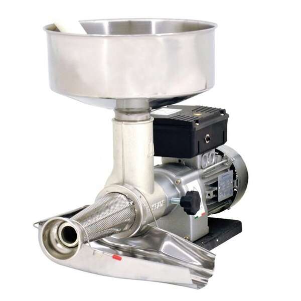 Omcan TS-IT-0150, 22.5-inch Medium Duty Stainless Steel Electric Tomato Squeezer, 300W