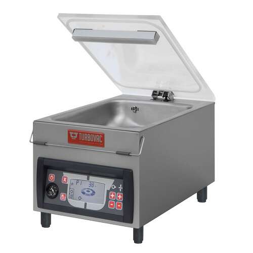 Omcan VP-NL-0004-SN, 14-inch Turbovac Heavy-Duty Vacuum Packaging Machine with Vacuum Pump