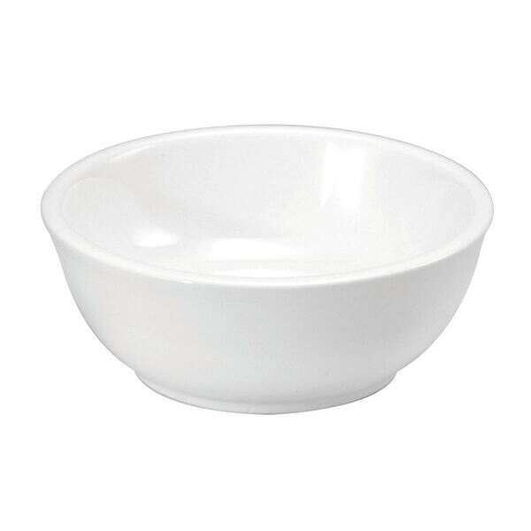 Oneida Buffalo F8000000731, 13.5 Oz Bright White Ware Rolled Edge Porcelain Nappie, 24/CS