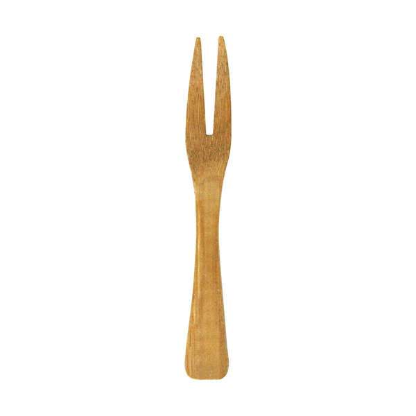 PacknWood 209BBKAMALA, 3.5-Inch "Kamala" Bamboo Mini Fork, 500/CS