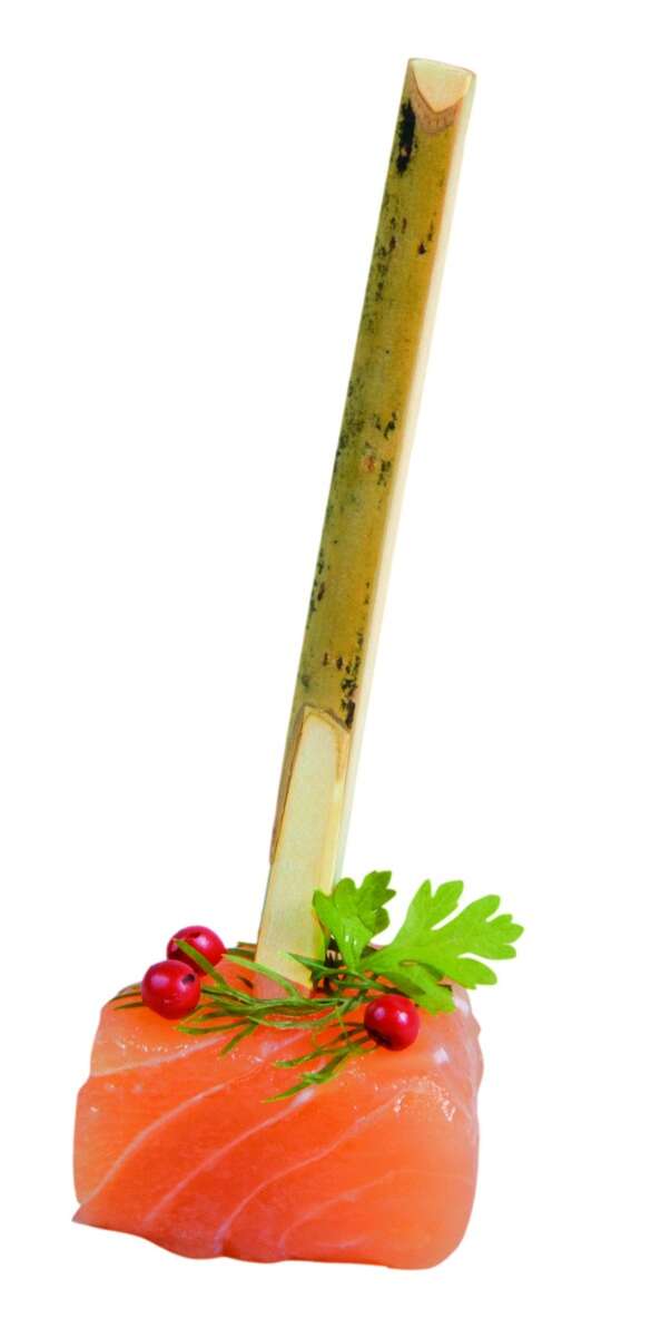 PacknWood 209BBKUR9, 3.5-Inch Kuromoji Black Willow Tooth Picks, 2000/CS