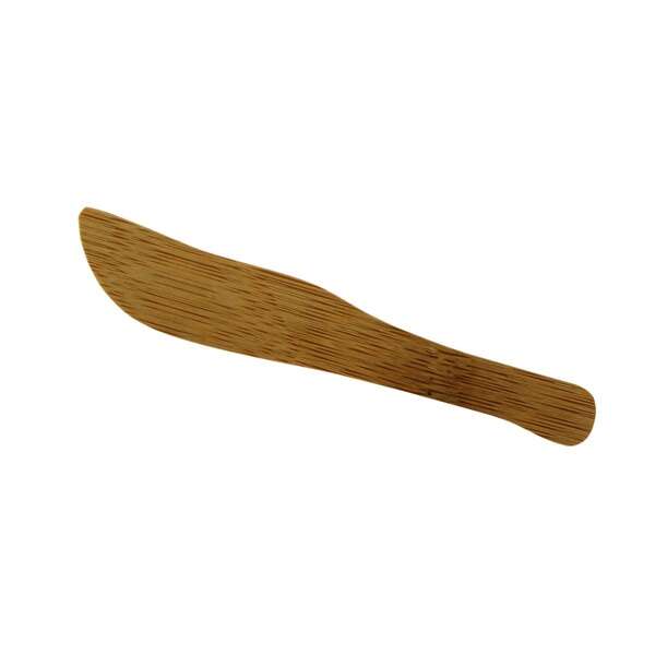 PacknWood 209BBMIKNI, 3.5x0.4-Inch Mikni Natural Bamboo Mini Knife Spreader, 500/CS