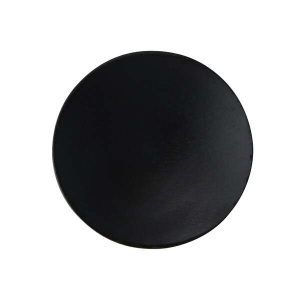 PacknWood 209BBRAJA, 2.3x0.25-Inch Raja Round Black Bamboo Mini Dish, 144/CS