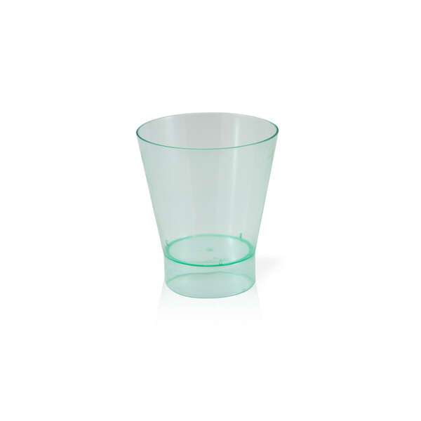 PacknWood 209MBPAVLOS, 6 Oz "Pavlos" Transparent Green Cup, 200/CS