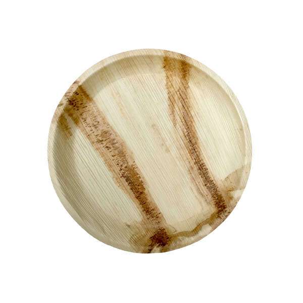 PacknWood 210APA30, 11.7-Inch Dia Palm Leaf Round Dinner Plate, 100/CS