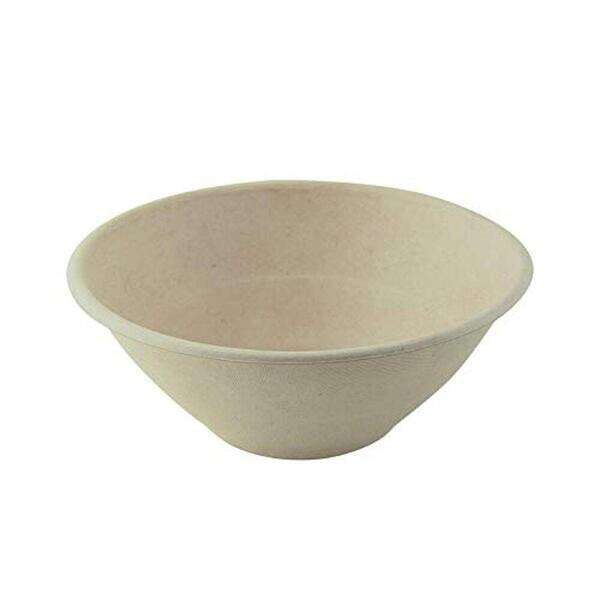 PacknWood 210APUPK24BR, 24 Oz Round Brown Sugarcane Bowl, 250/CS