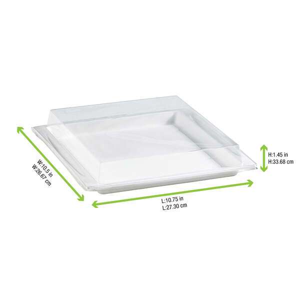 PacknWood 210APUTRPL25, Clear PET Lid For 210APUTRP3, 200/CS