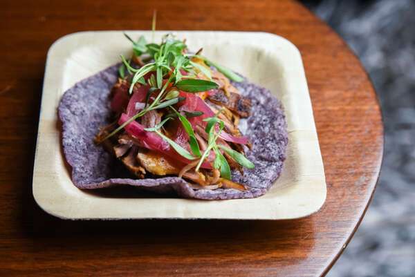 PacknWood 210BBA1415, 5.7x5.6x0.7-Inch 7 Oz "Scandinavia" Square Wooden Plate, 250/CS