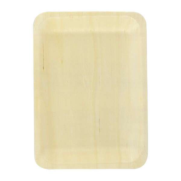PacknWood 210BBA2621, 10.5x8.5x0.7-Inch "Scandinavia" Rectangular Wooden Tray, 200/CS