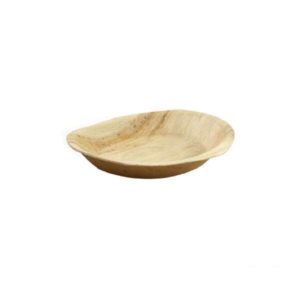 PacknWood 210BBB20, 6.3-Inch Dia Round Palm Leaf Mini Bowl, Beige, 100/CS