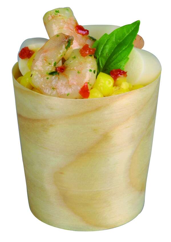 PacknWood 210BBCUP42, 2 Oz Mini Wooden Cup, 250/CS