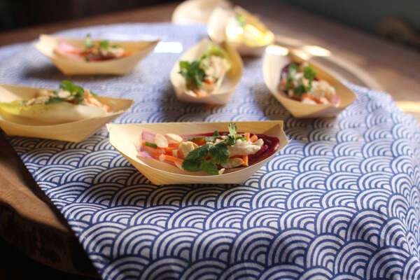 PacknWood 210BBOIS22, 12 Oz Large Wooden Boat, Beige, 500/CS