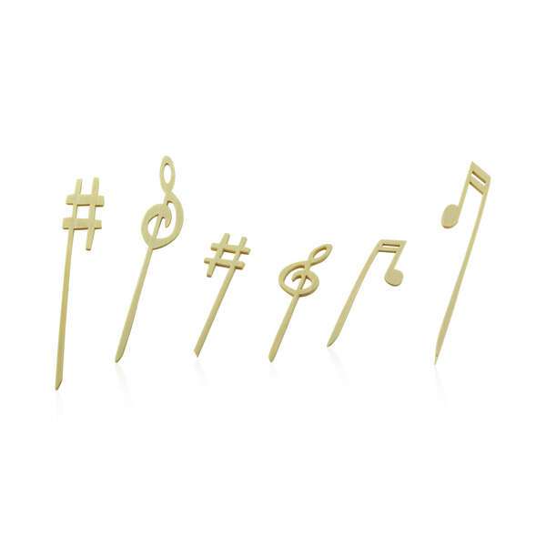 PacknWood 210BBZIK120, 4.75-Inch Zik Music Picks Assortment, 1000/CS