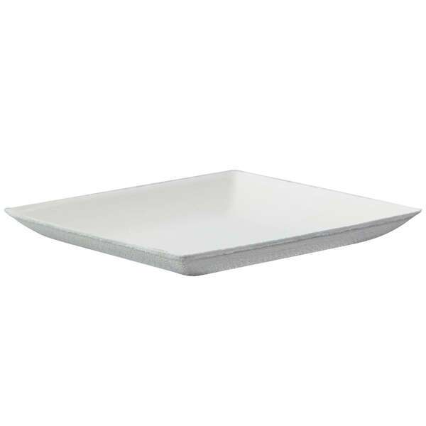 PacknWood 210BCHIC1111, 4.4x4.4x0.48-Inch "Bio n Chic" White Sugarcane Plate, 100/CS