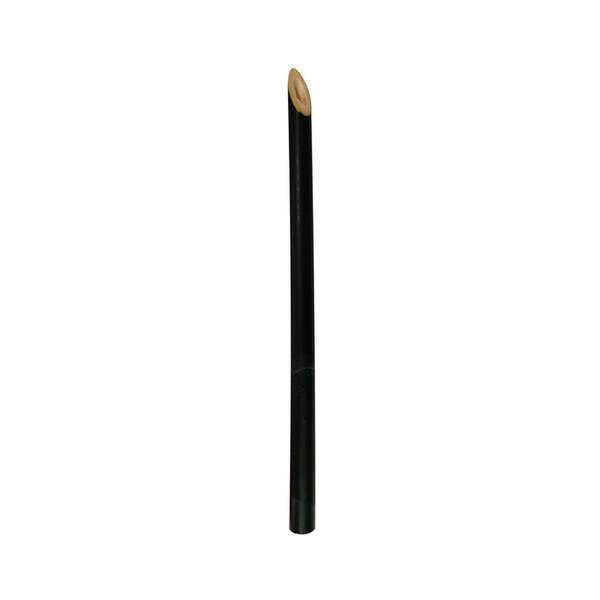PacknWood 210ВЅTRAW14B, 5.65x0.35-Inch Unwrapped Reusable Black Cocktail Bamboo Straw, 100/CS