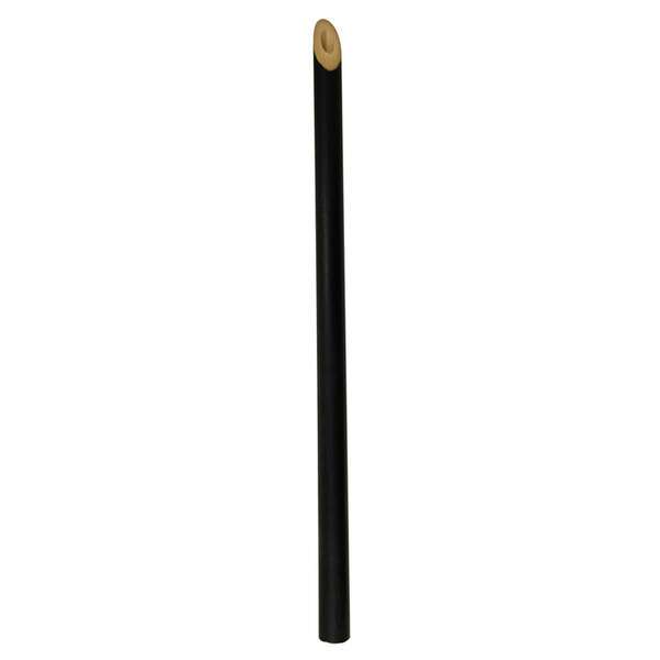 PacknWood 210ВЅTRAW19B, 7.05x0.3-Inch Unwrapped Reusable Black Bamboo Straw, 100/CS