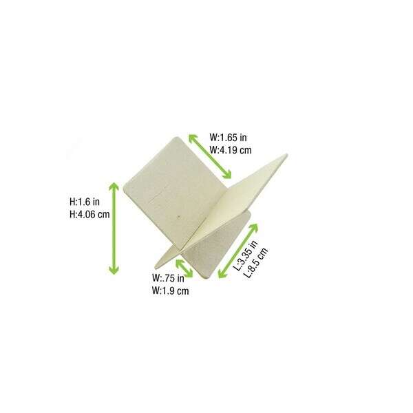 PacknWood 210BTAC9, 3.35x1.65-Inch Wooden Taco Holder, 200/CS