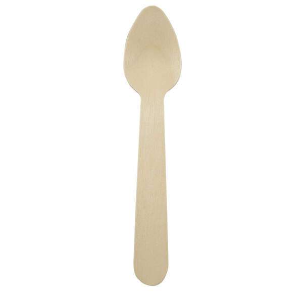 PacknWood 210CCB11, 4.28-Inch Unwrapped Mini Wooden Spoon, 3000/CS