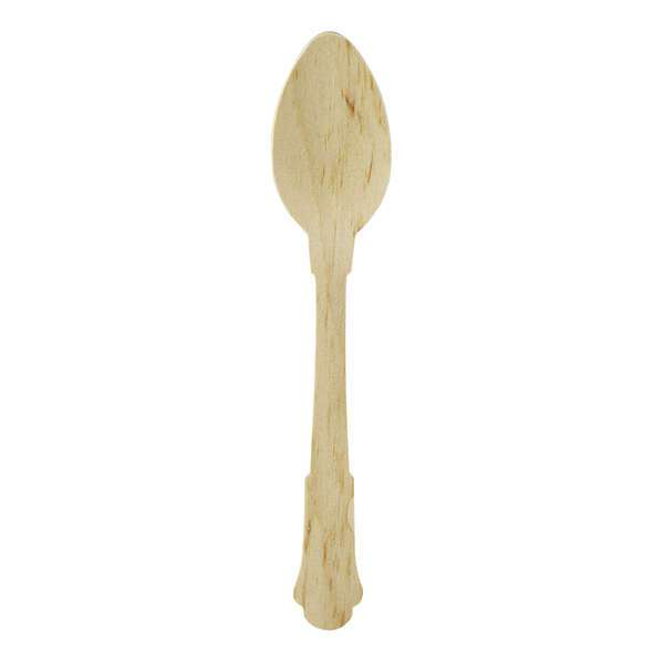 PacknWood 210CCWREN, 4.62-Inch Unwrapped Elegant Wooden Coffee Spoon, 3000/CS6