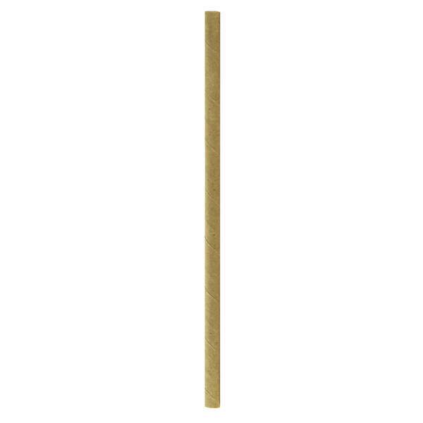 PacknWood 210CHP19KRW, 7.75x0.23-Inch Kraft Paper Straws - Wrapped, 3000/CS