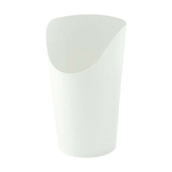 PacknWood 210GSPW270, 6 Oz White Kraft Wrap Cup, 1000/CS