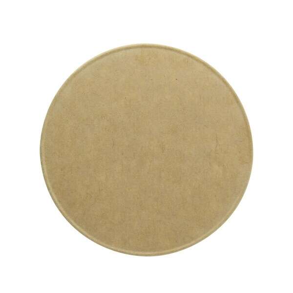 PacknWood 210LPAP74K, 3-inch Kraft Paper Lid for 6 Oz Paper Cups, 1000/CS