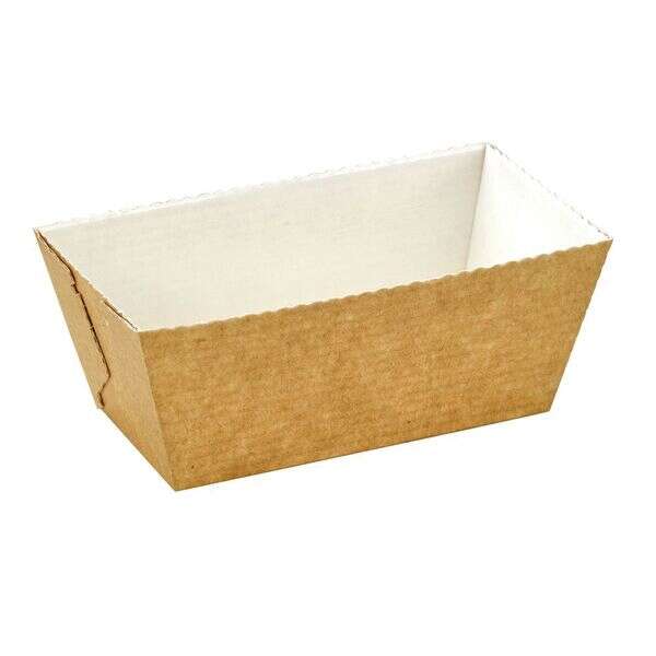 PacknWood 210MBAKE160, 6 Oz Rectangular Microflute Baking Mold, 650/CS