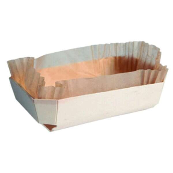 PacknWood 210NBAKE101, 26 Oz Juliette Wooden Baking Mold, 80/PK