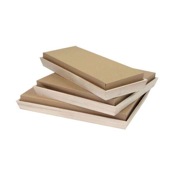 PacknWood 210NOAHLID15, 15-inch Kraft Cardboard Lid for 210WOODTRAY15, 50/PK