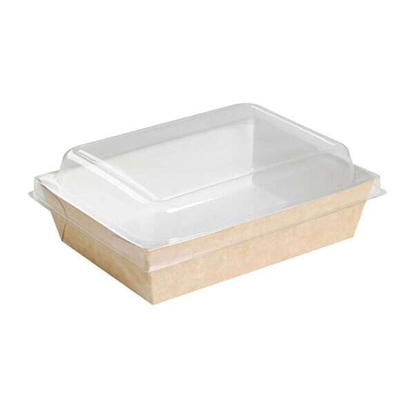 PacknWood 210PANL851, 8-inch Clear PET lid for 210PAN850, 200/CS