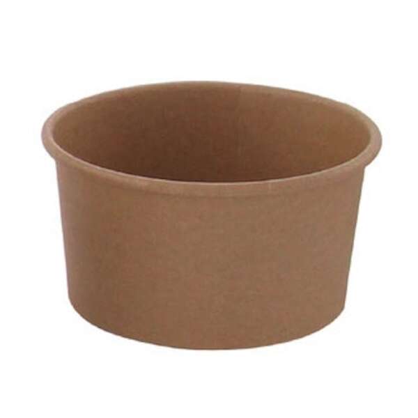 PacknWood 210POB61, 2.3 Oz Brown Kraft Hot & Cold Paper Cup, 1000/CS