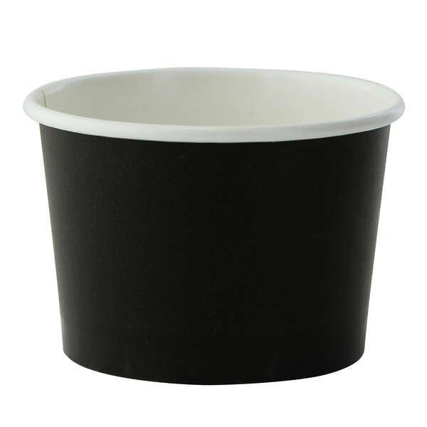 PacknWood 210POC270N, 9 Oz Black Paper Cup, 500/CS