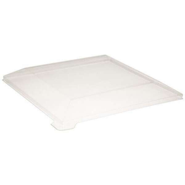 PacknWood 210SAMLT170, 6.8-inch Clear PET Lid for 210SAMBQ170, 100/PK