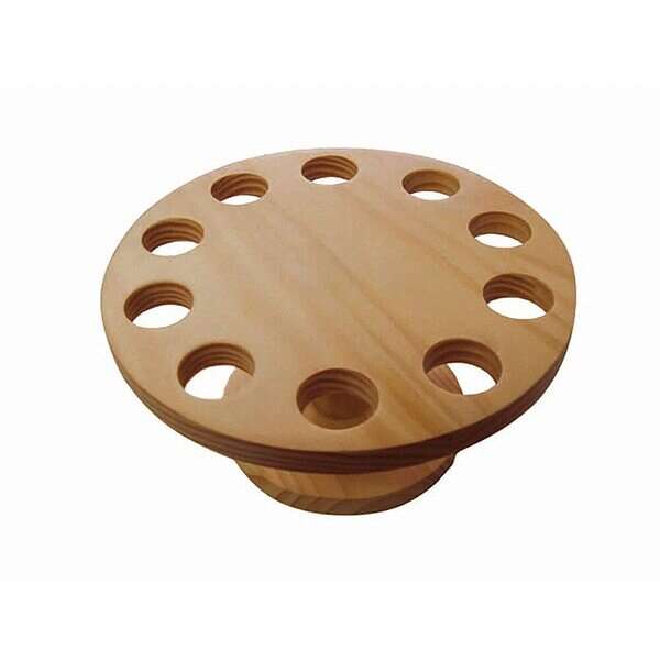 PacknWood 210SBAM10, 4 Oz 10 Holes Bamboo Cone and Temaki Display, 2/PK