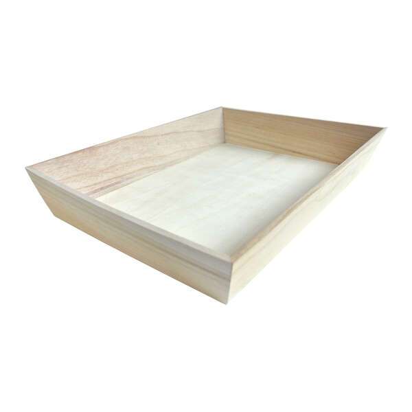 PacknWood 210WOODTRAY4040H, 18-inch Heavy Duty Wooden Tray, 10/PK