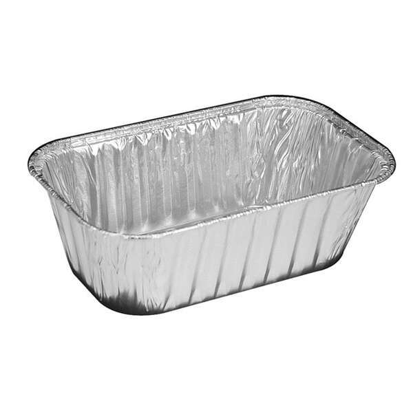Pactiv 61635, 1-Lbs Aluminum Loaf Pans, 1000/CS