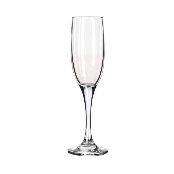 Pasabahce MIS535DS, 6.5 Oz Glass Champagne Flutes, 24/CS