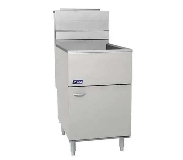 Pitco 65C, 2-Basket Floor Gas Fryer, NSF, CSA