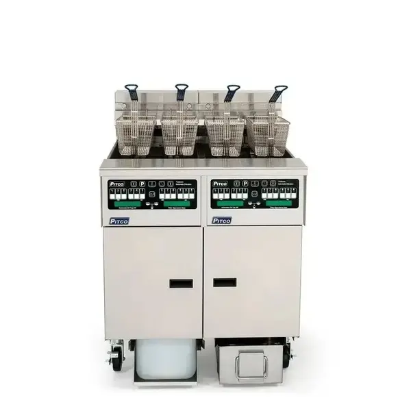 Pitco SELV14C/14T-2/FD, Multiple Battery Electric Fryer