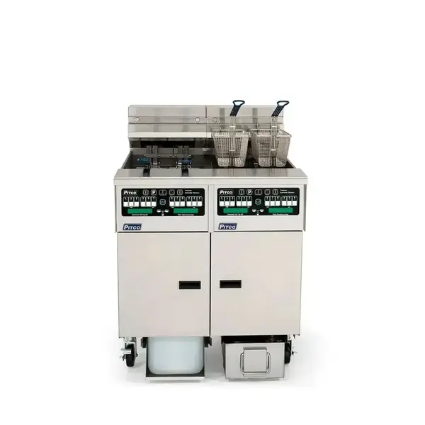 Pitco SELV14C-3/FD, Multiple Battery Electric Fryer